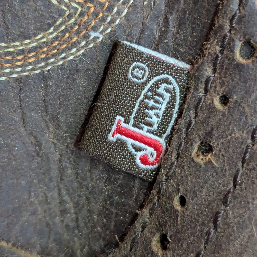 Justin Boots 7.5 leather upper - Picture 6 of 7